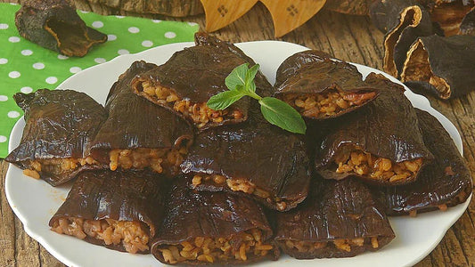 Gedroogde Aubergine Dolma – Authentiek uit Gaziantep (Premium Selectie)